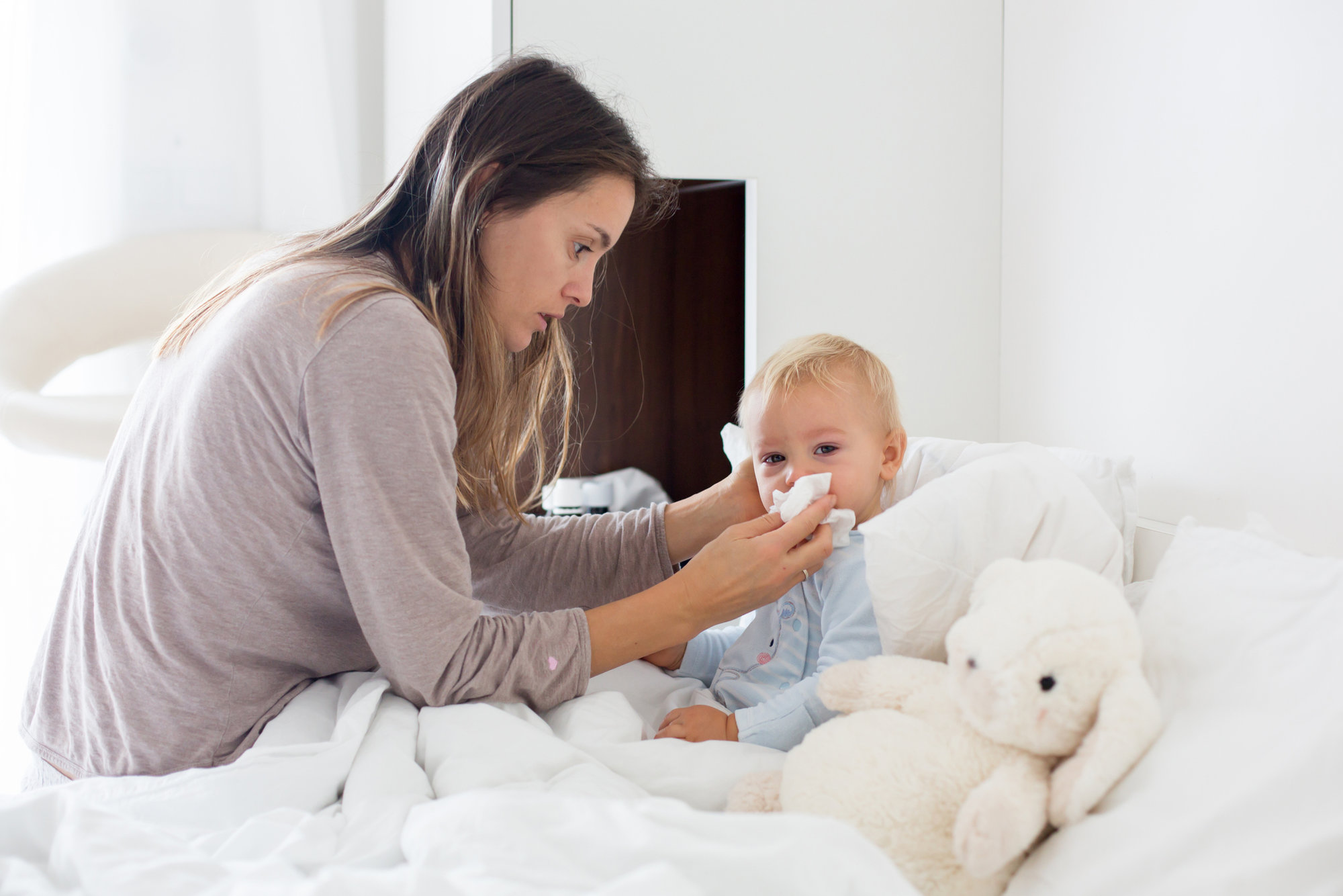 príznaky jarnej alergie u bábätka